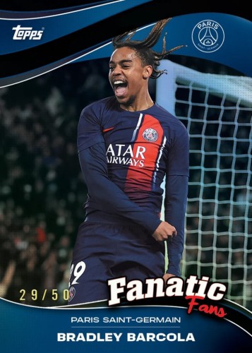 2024/25 Topps Paris Saint-Germain – Fan Set