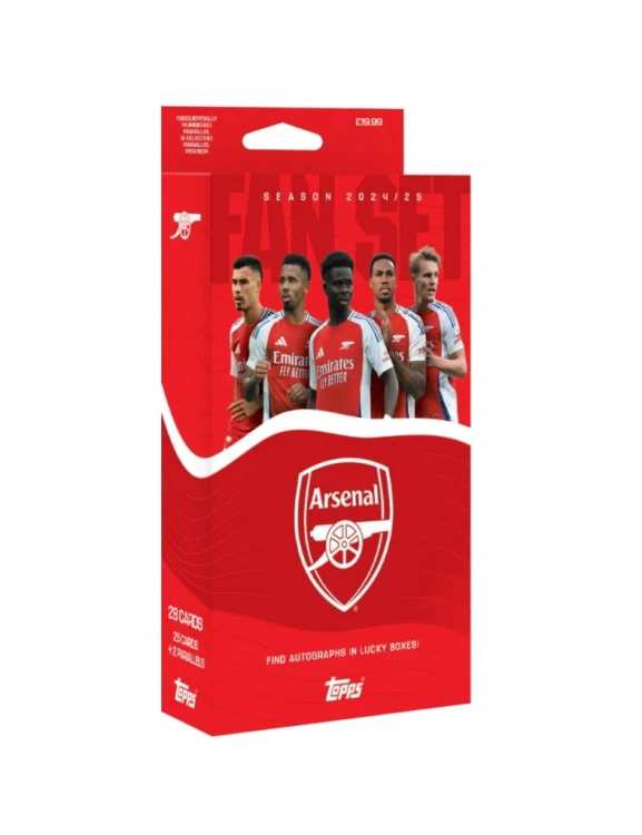 2024/25 Topps Arsenal FC – Fan Set