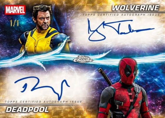 2025 Topps Marvel Studios Chrome – Value Box