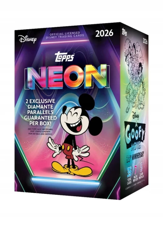 2026 Topps Neon Disney – Value Box