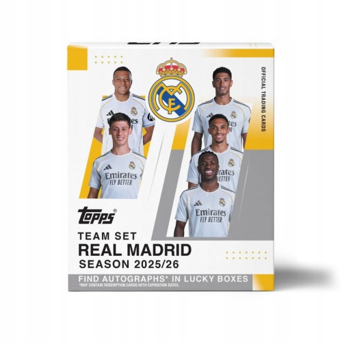 Topps Real Madrid 2025/26 Team Set