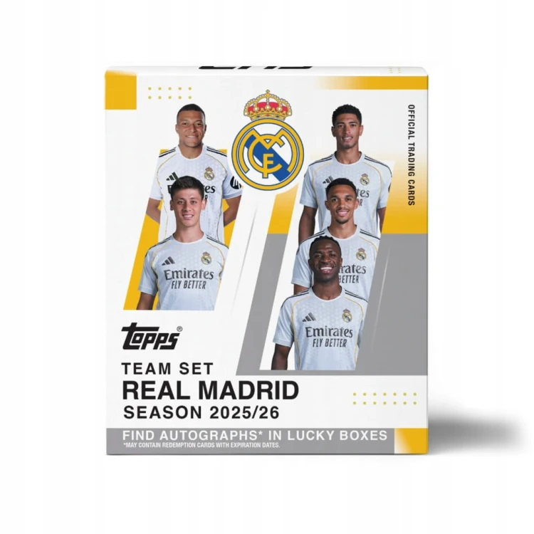 Topps Real Madrid 2025/26 Team Set