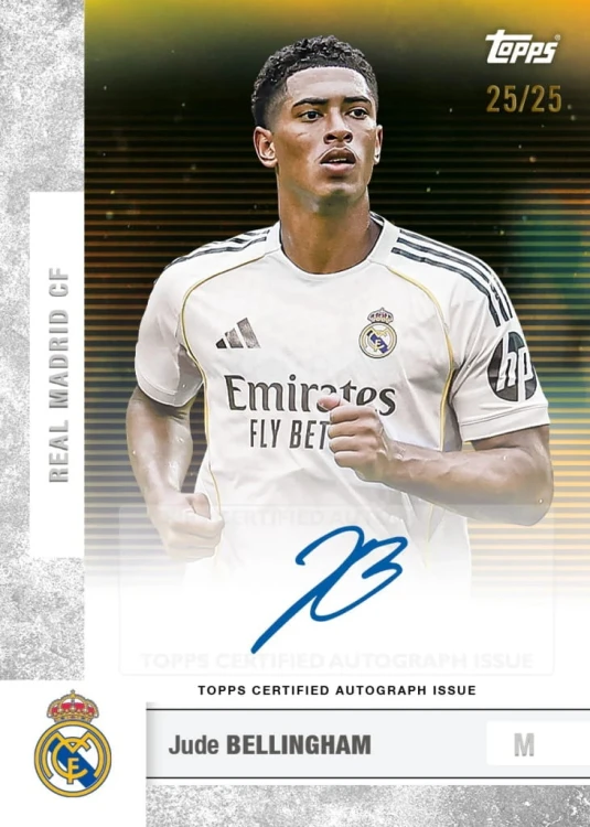 Topps Real Madrid 2025/26 Team Set