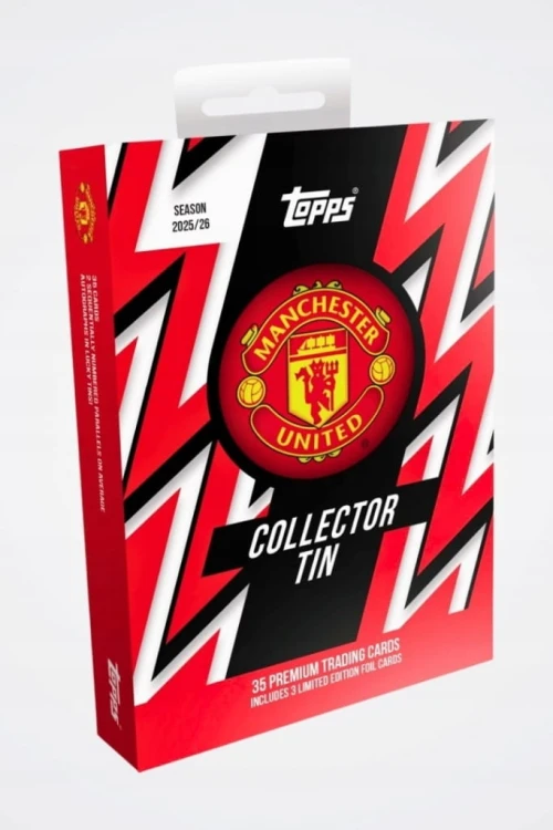 2025/26 Topps Manchester United – Collector Tin