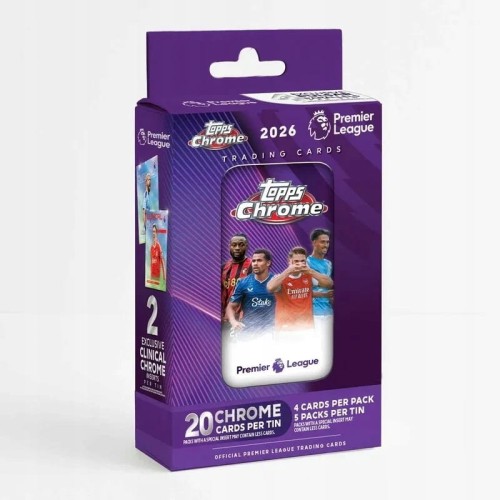 2026 Topps Chrome Premier League - Tin