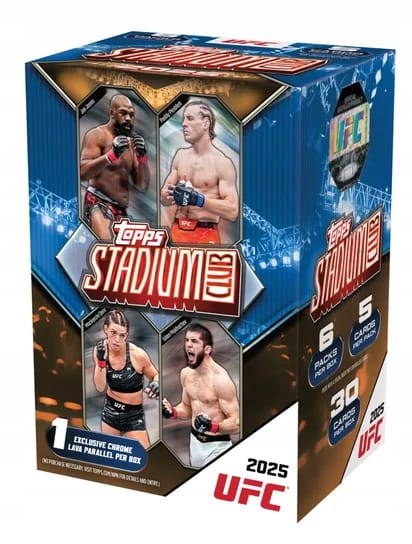 2025 Topps Stadium Club UFC – Value Box