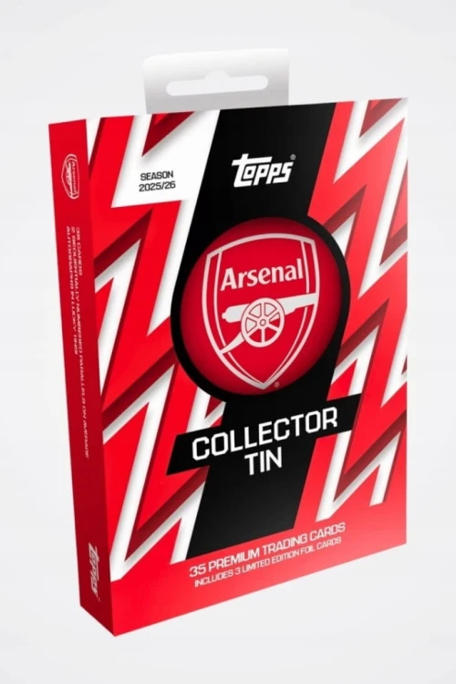2025/26 Topps Arsenal – Collector Tin