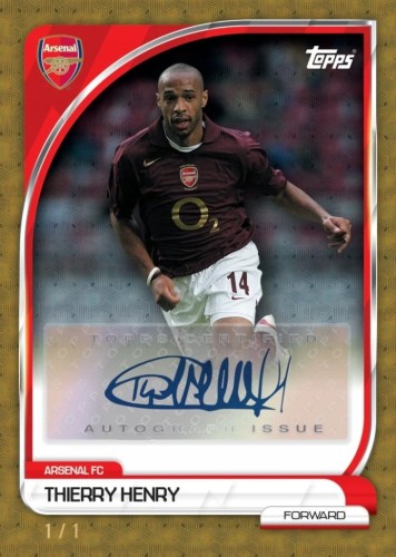 2025/26 Topps Arsenal – Collector Tin
