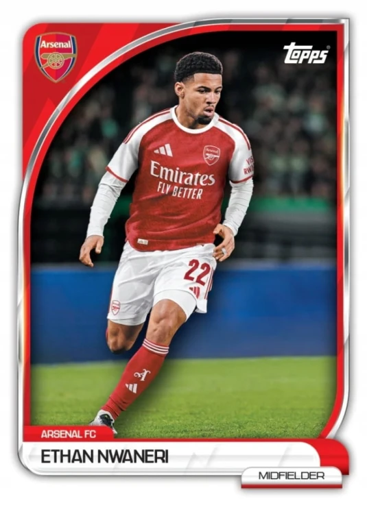 2025/26 Topps Arsenal – Collector Tin
